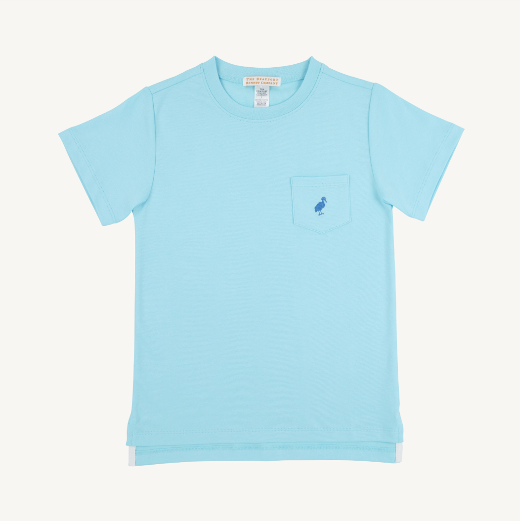 Carter crewneck - belhaven blue