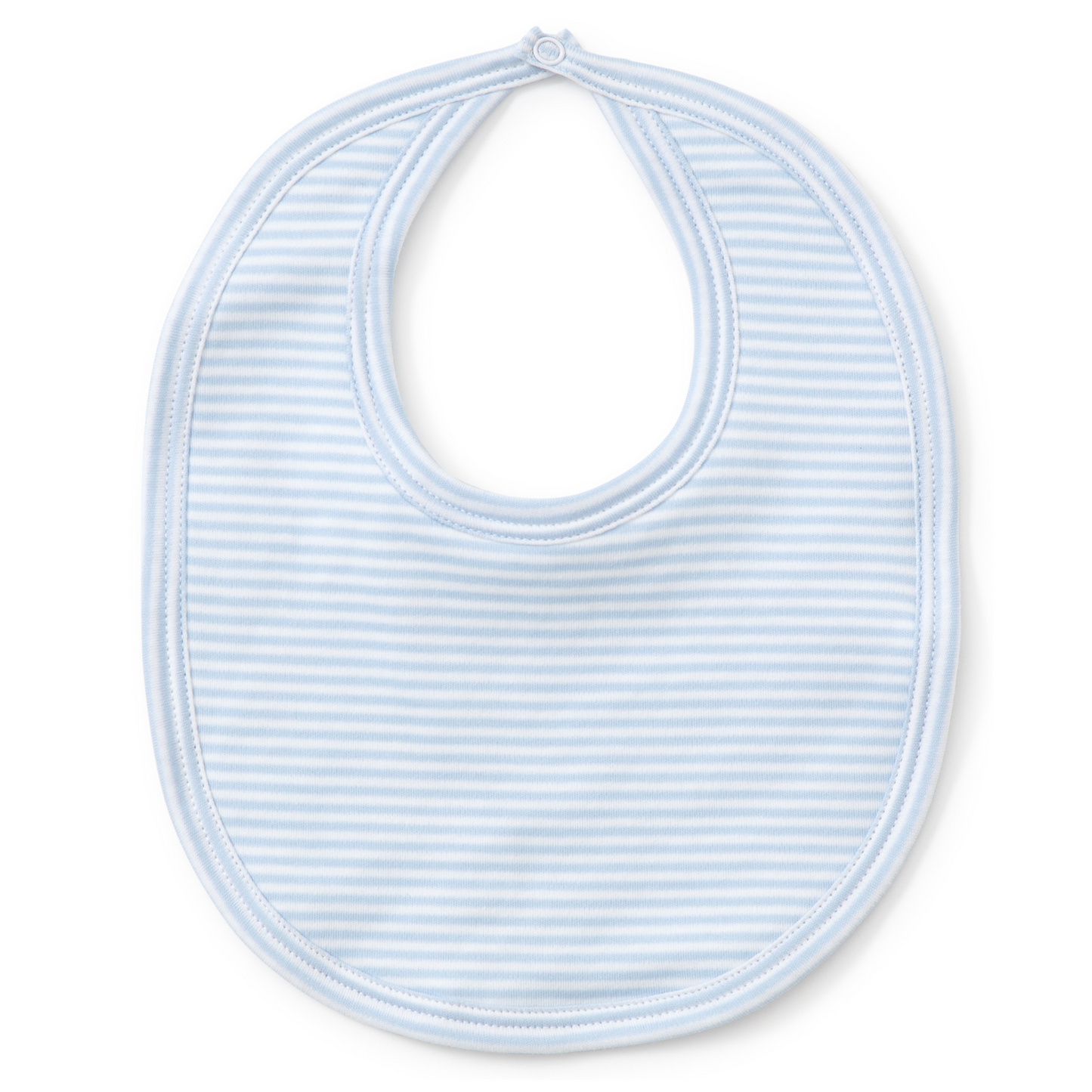 Stripes bib - light blue