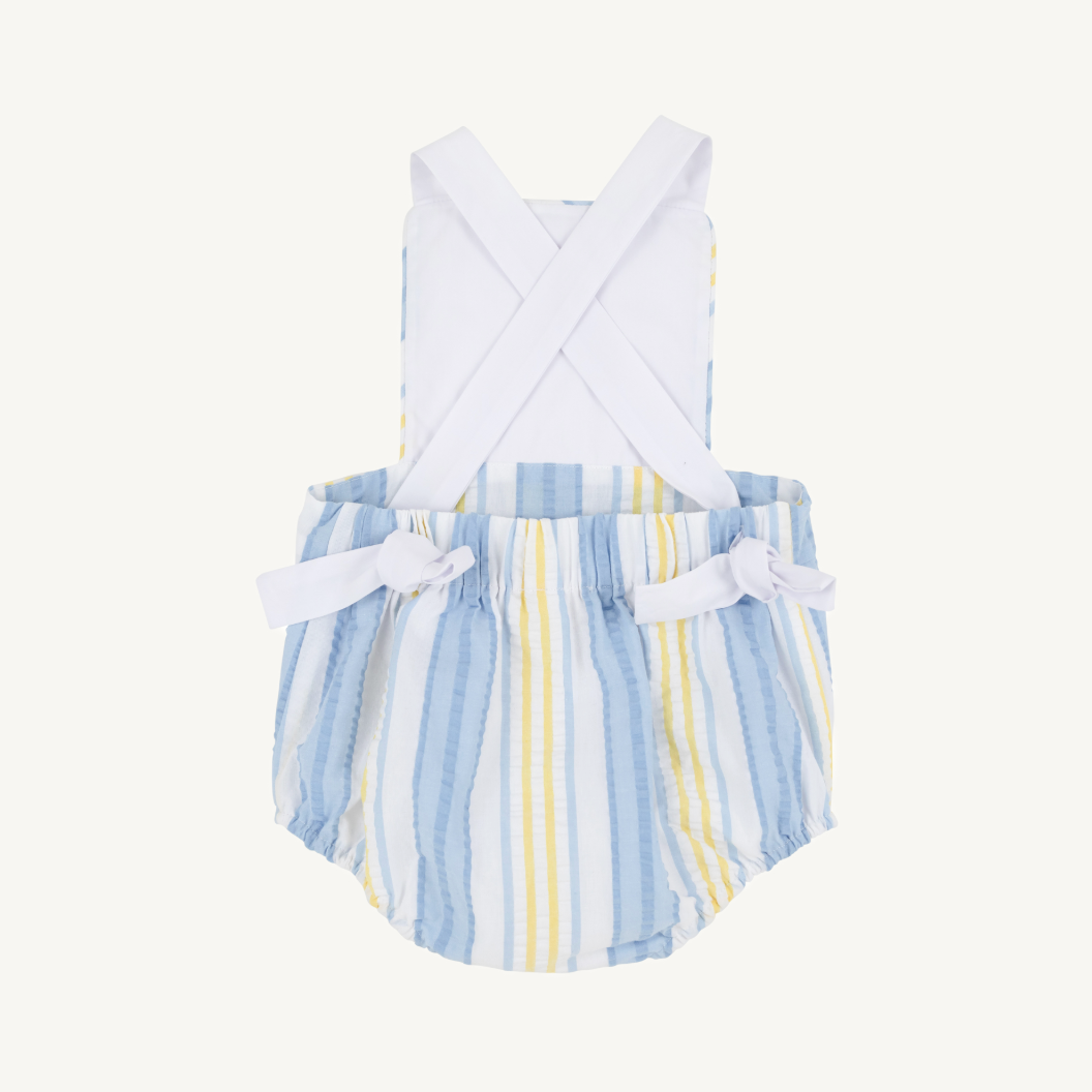 Sayre sunsuit - sobro seersucker