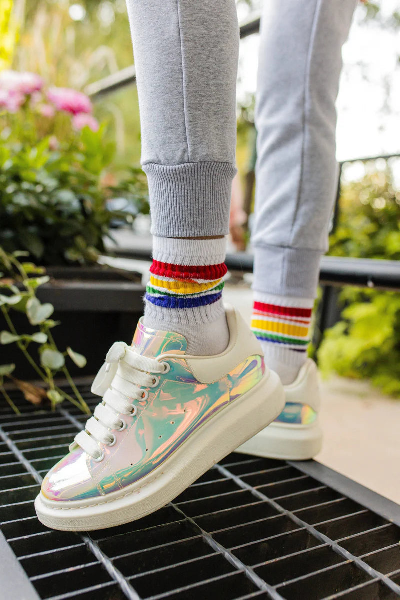 Holographic sneakers deals