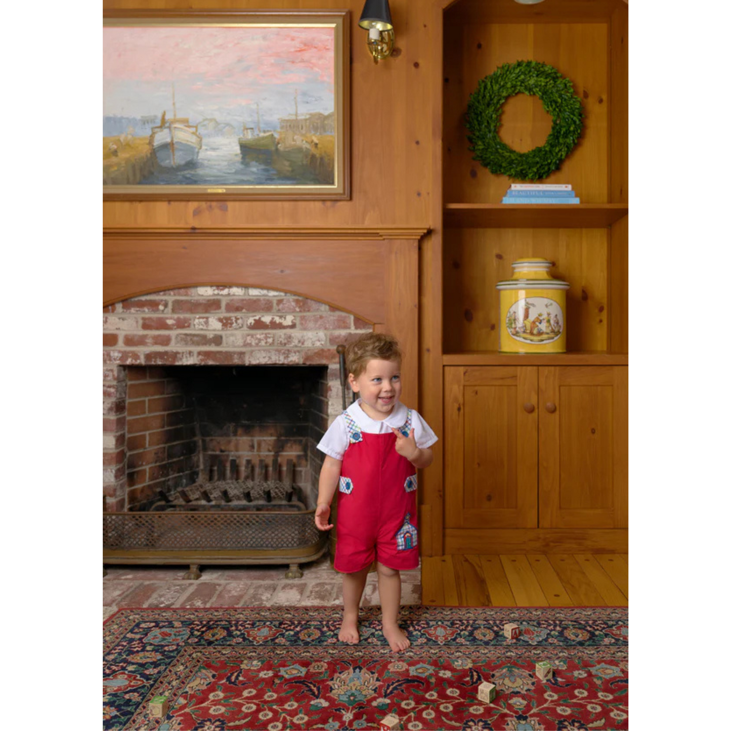 Teddy's tab jon jon - school house/richmond red