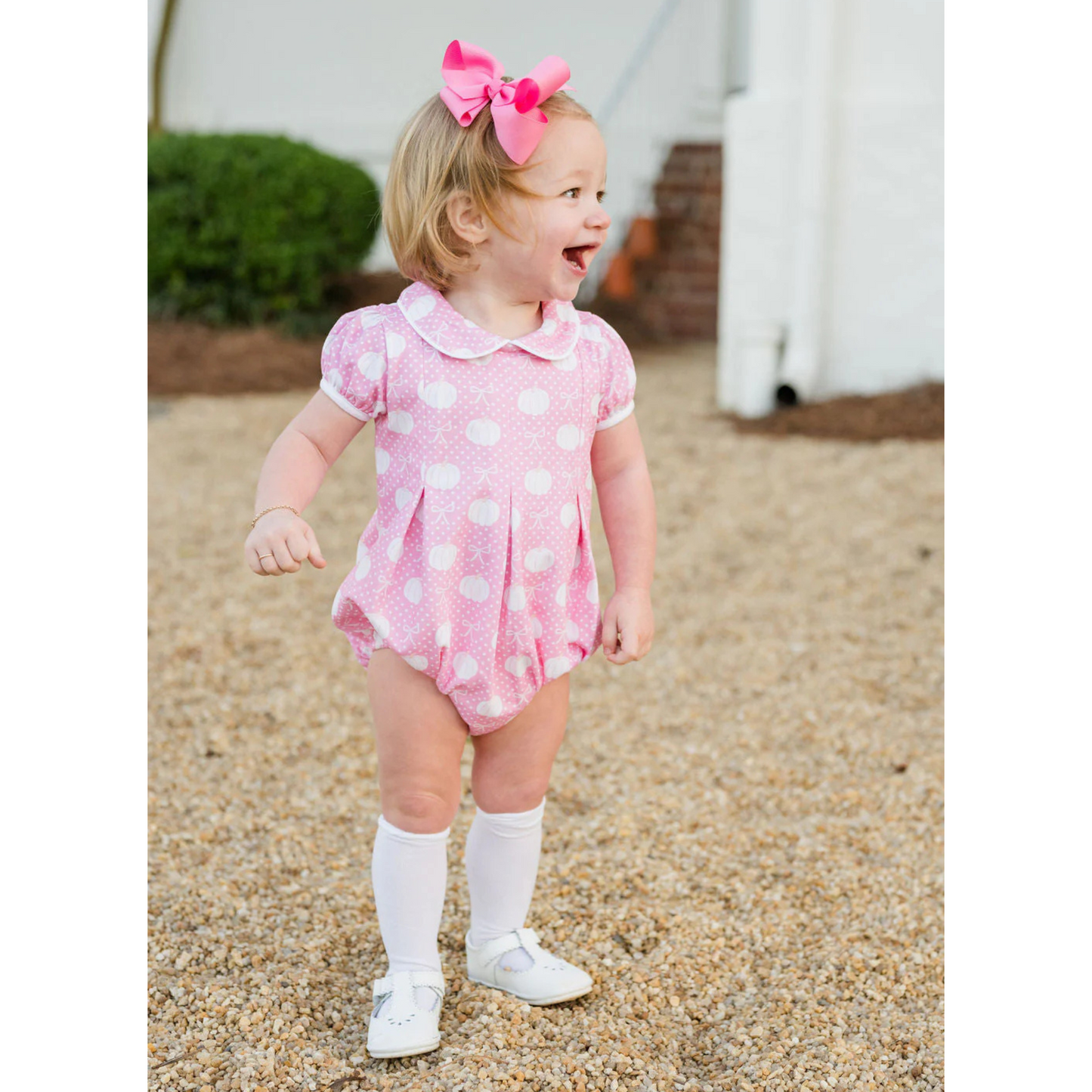 Piper bubble - pink pumpkin