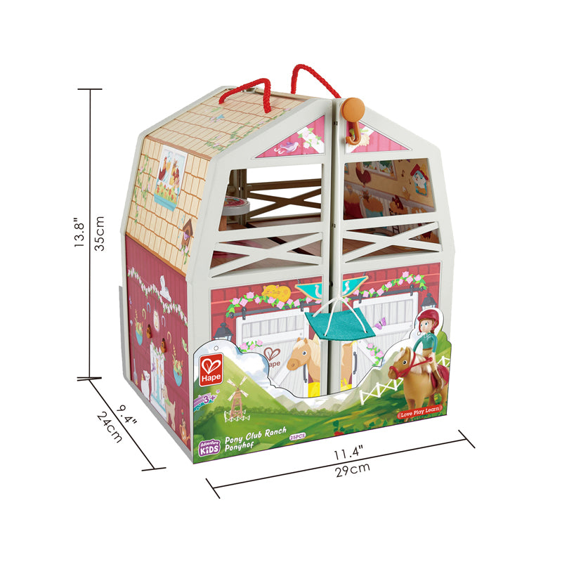 Pony club ranch dollhouse