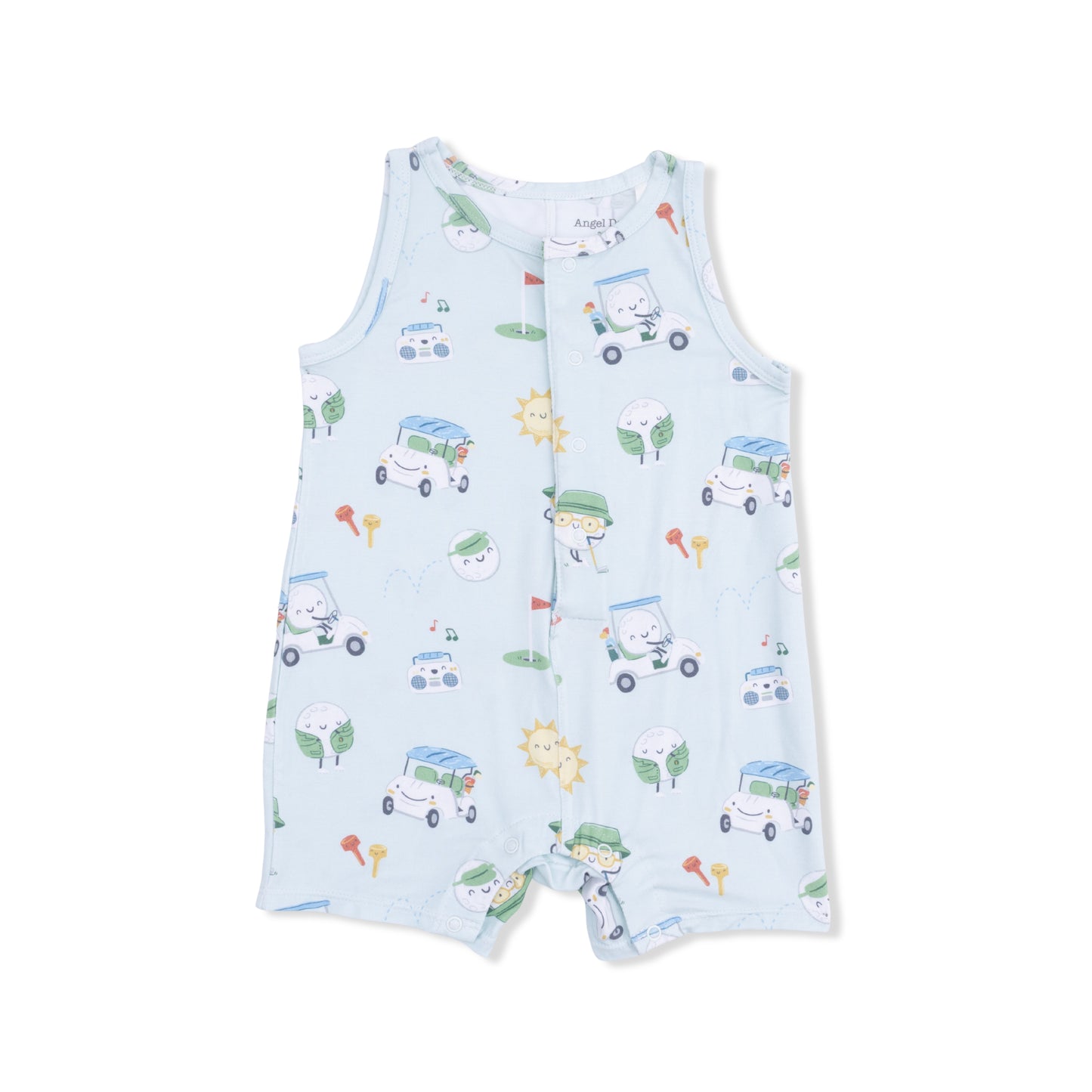 Golf pros sleeveless shortie romper
