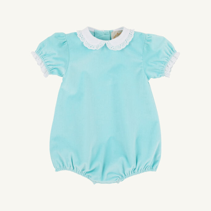 Bedford bubble velveteen - edisto egg blue