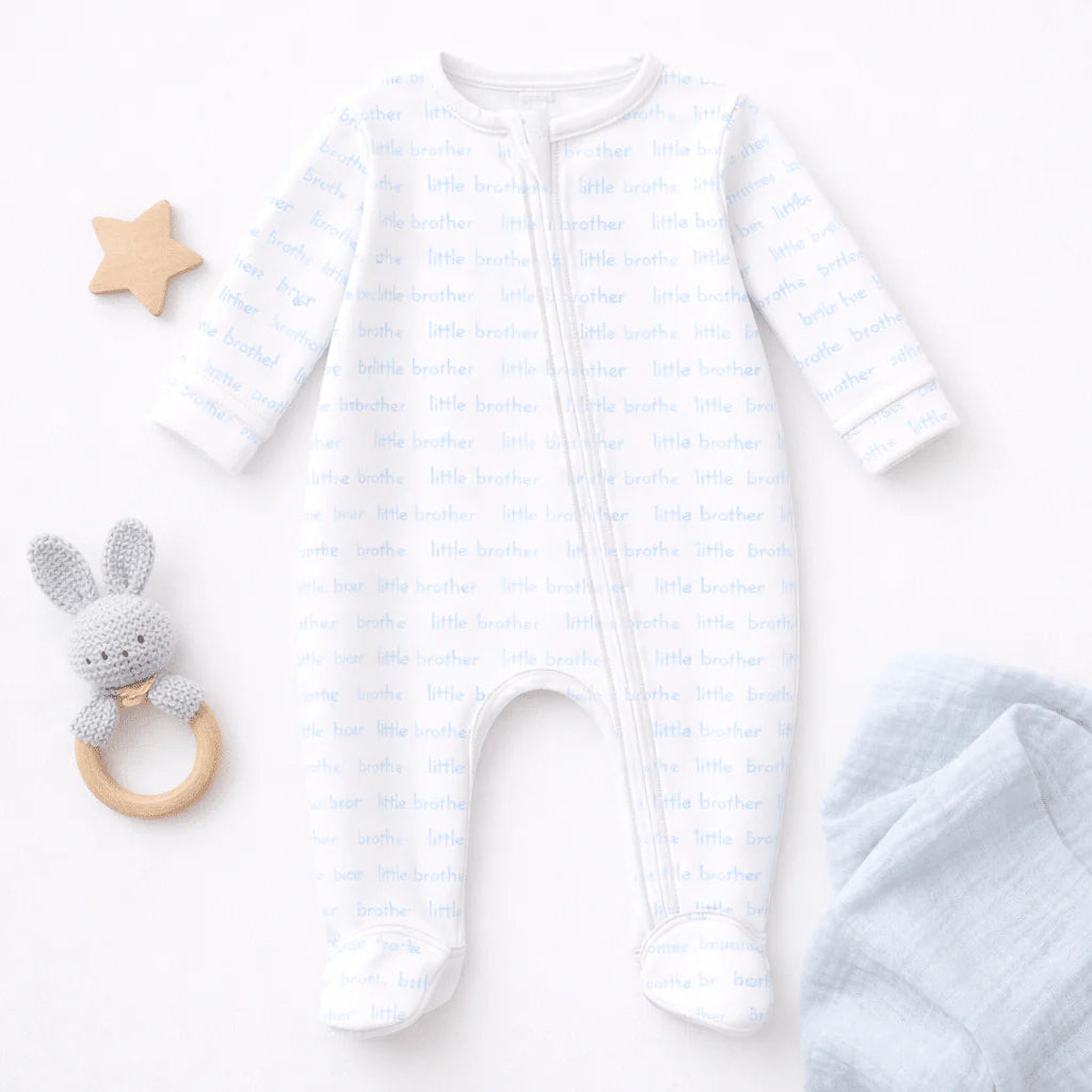 Brother footie - blue