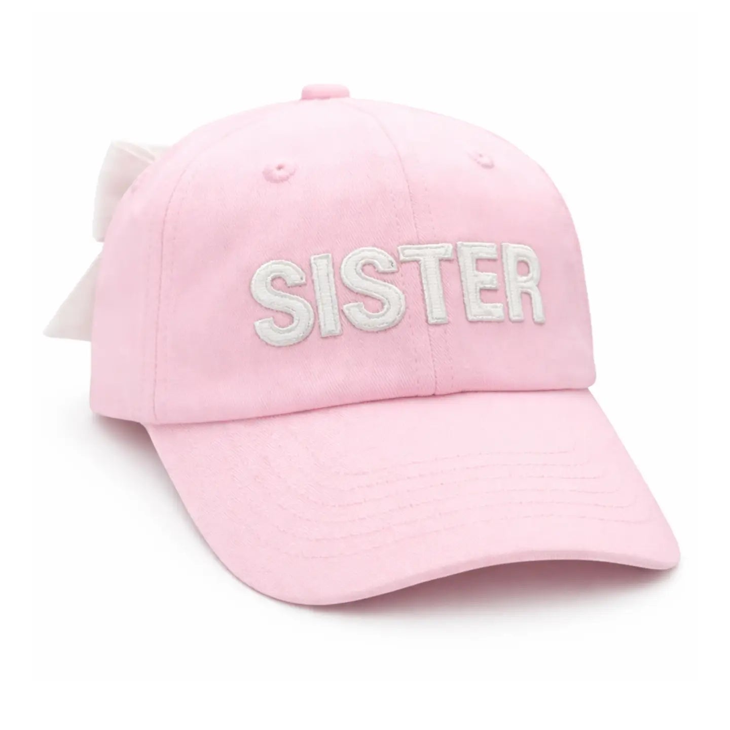 Sister bow baseball hat