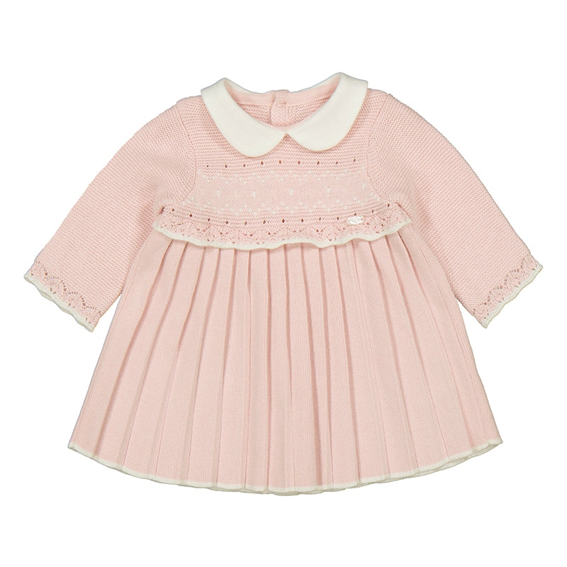 Knit dress - crystal pink