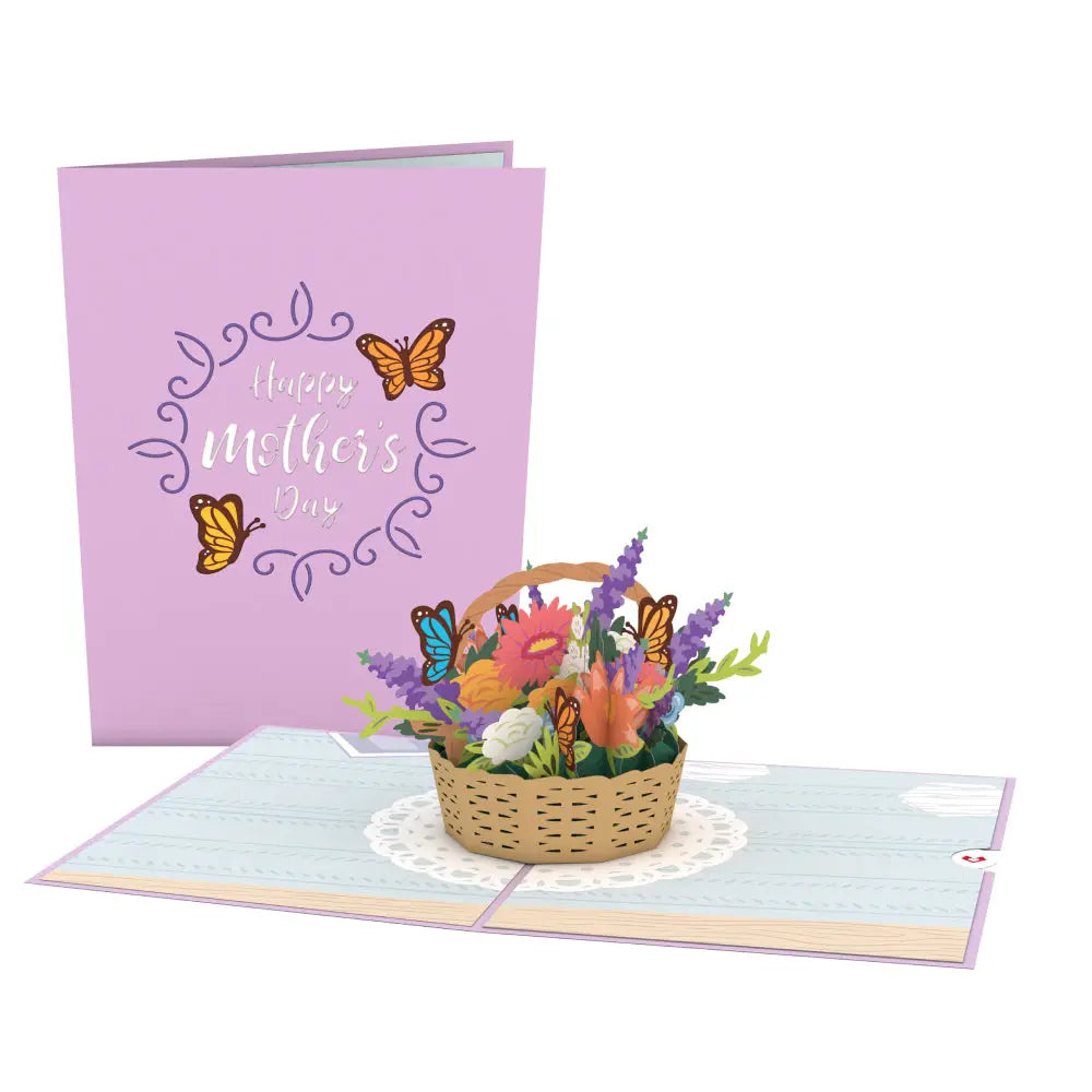Mother's Day flowers card