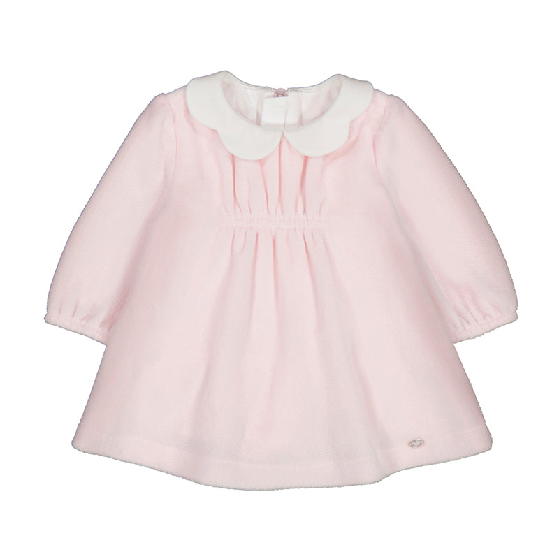 Dress w. collar - baby rose