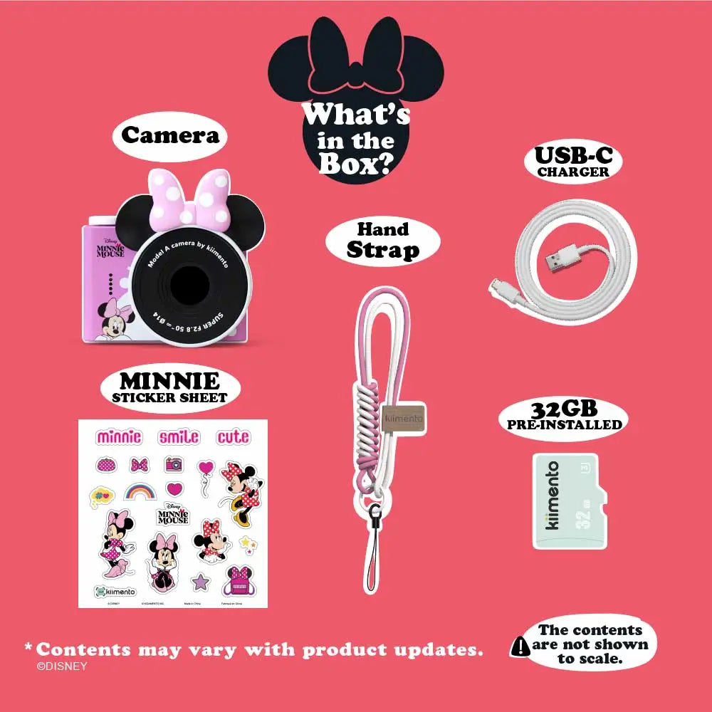 Minnie mouse mini camera