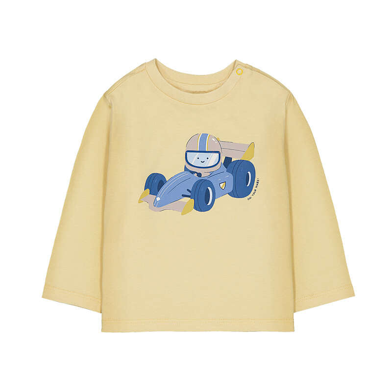 Race car l/s shirt - corn