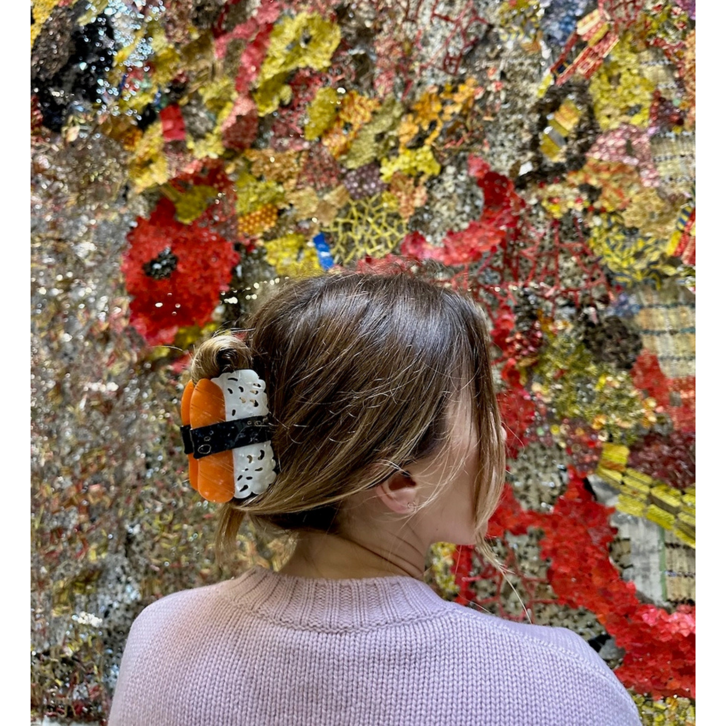 Sushi claw hair clip