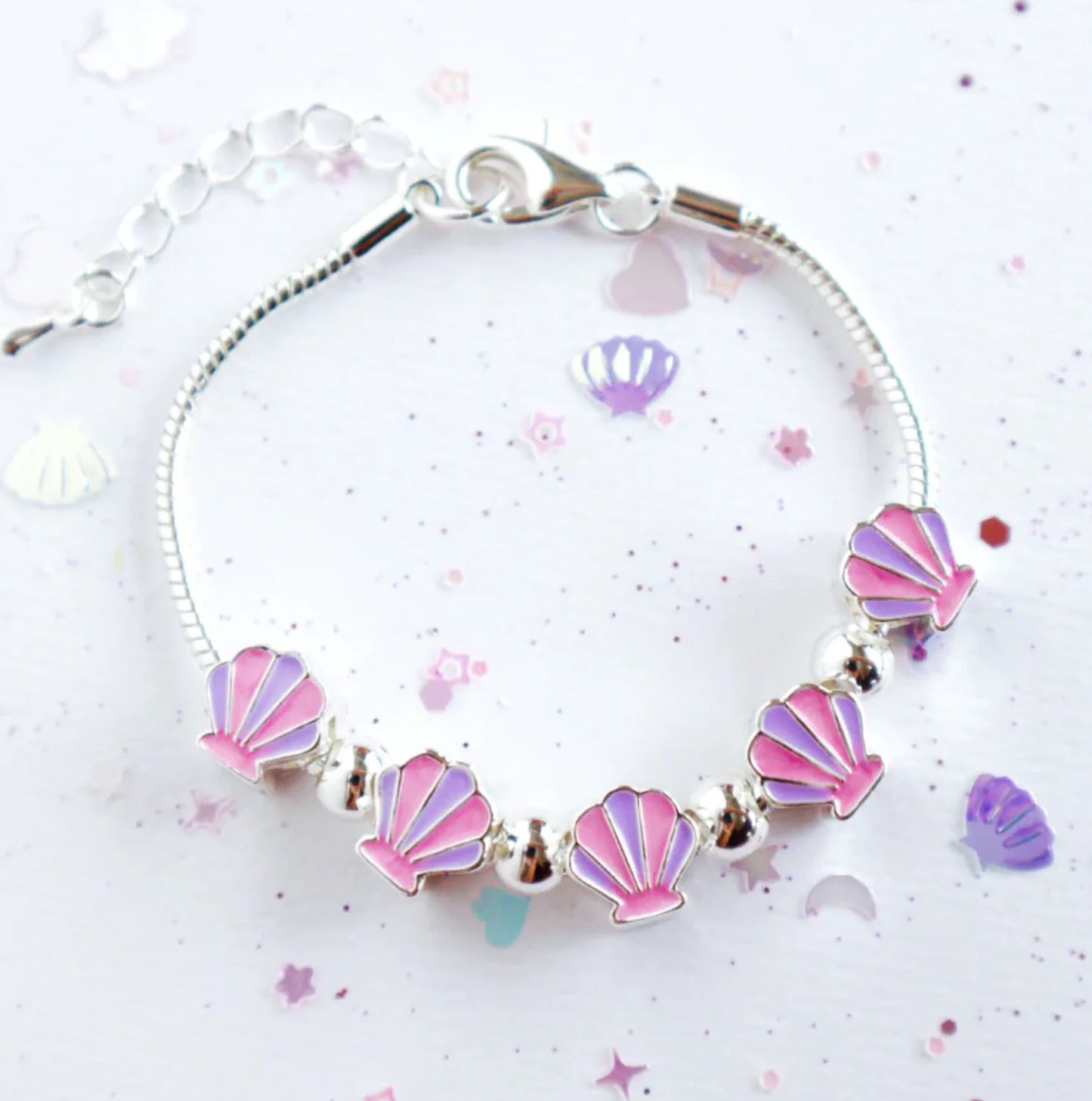 Ocean treasure charm bracelet