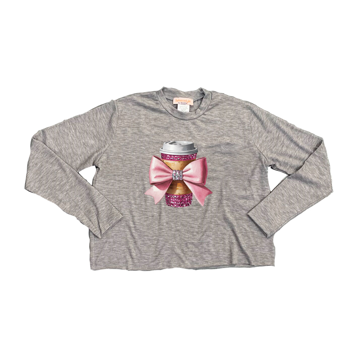 Glam coffee l/s tee