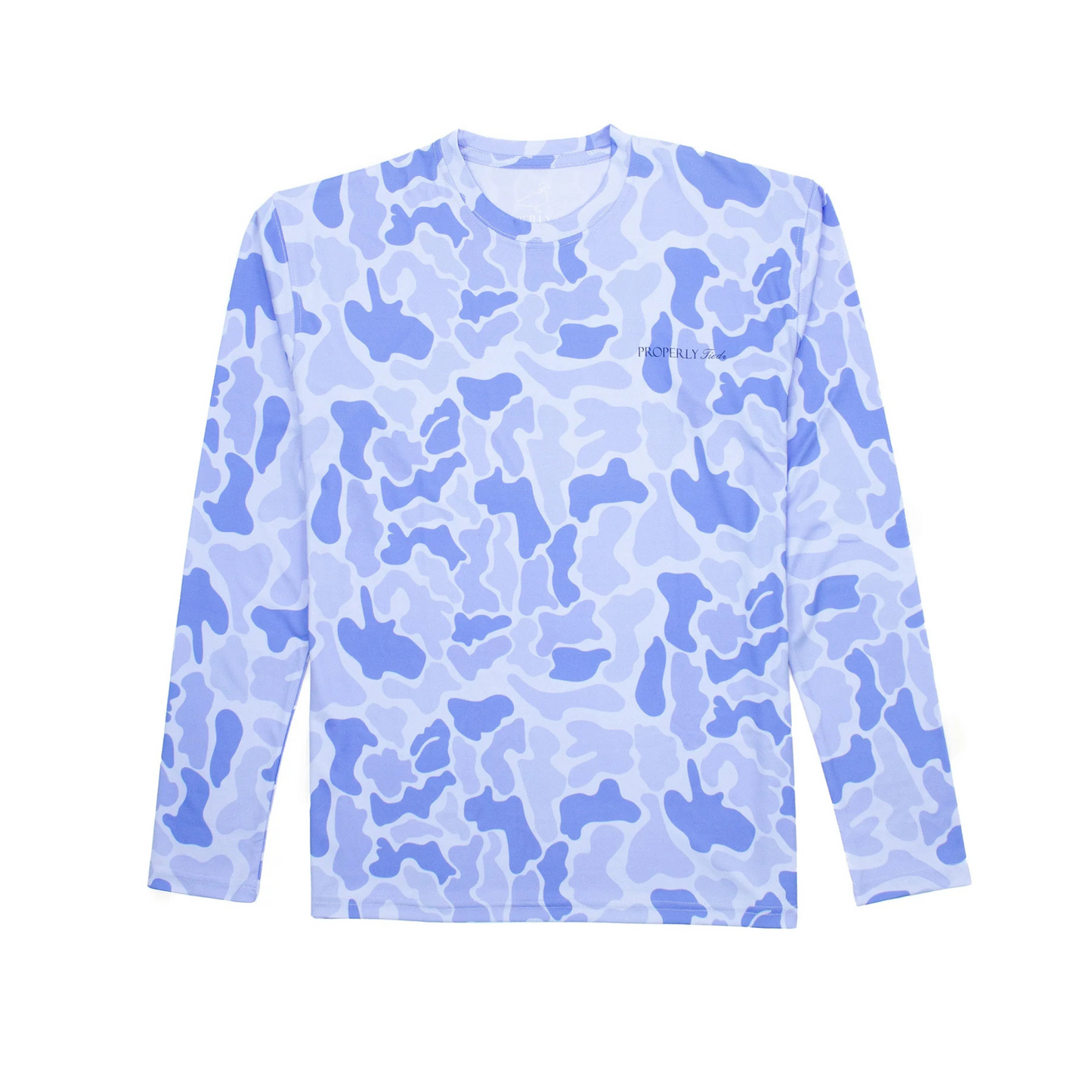 Sportsman perf l/s shirt - river camo