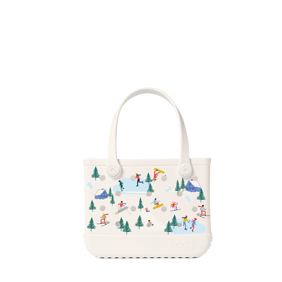 Bitty hit the slopes bogg bag - coconut