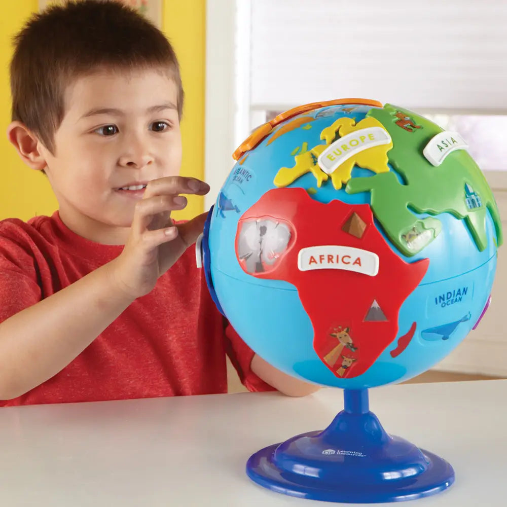 Puzzle globe