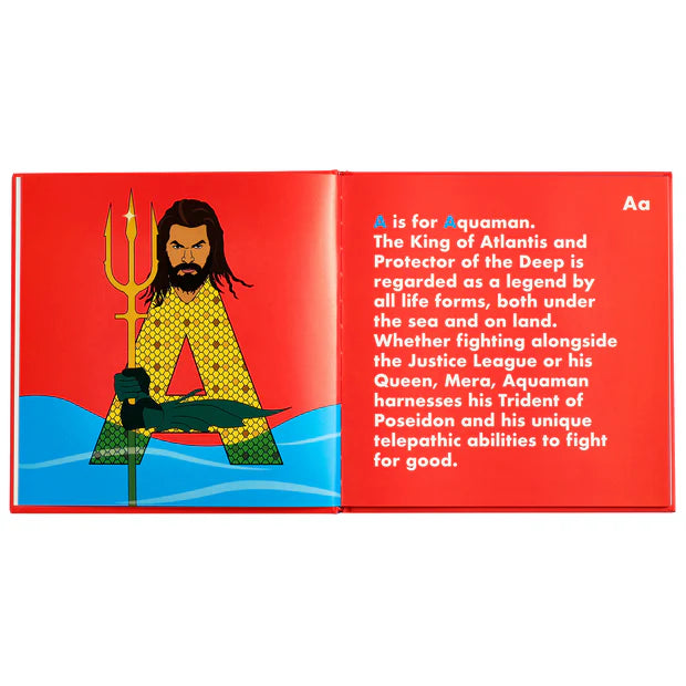 Superhero legends alphabet book - men