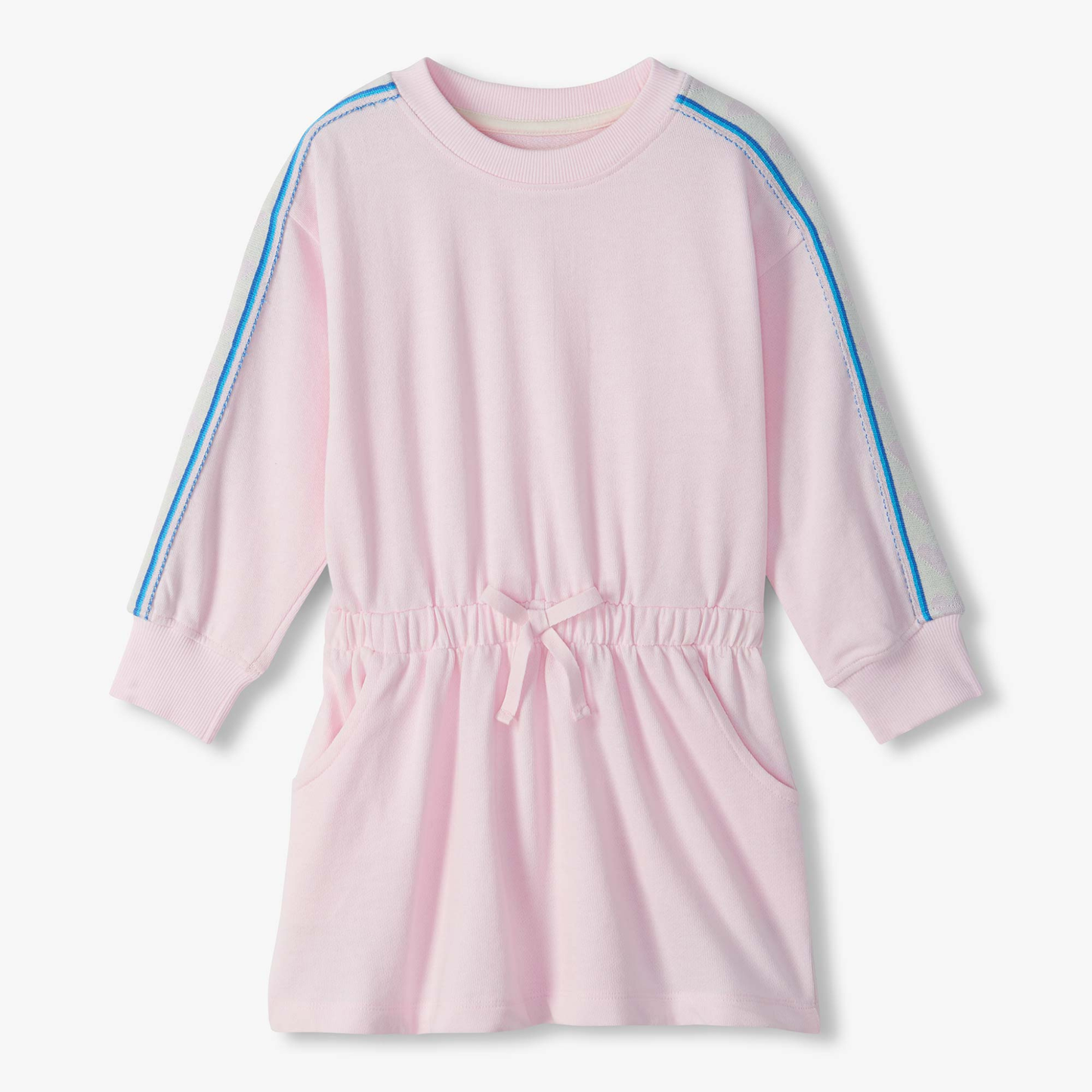 Ballerina ribbon sleeve cozy dress