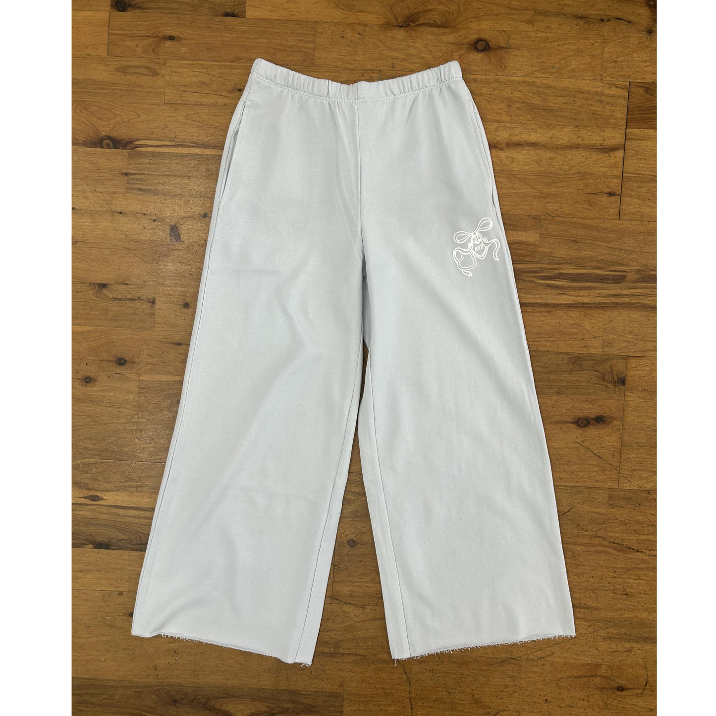 Tristan pants - baby blue/flor bouquet