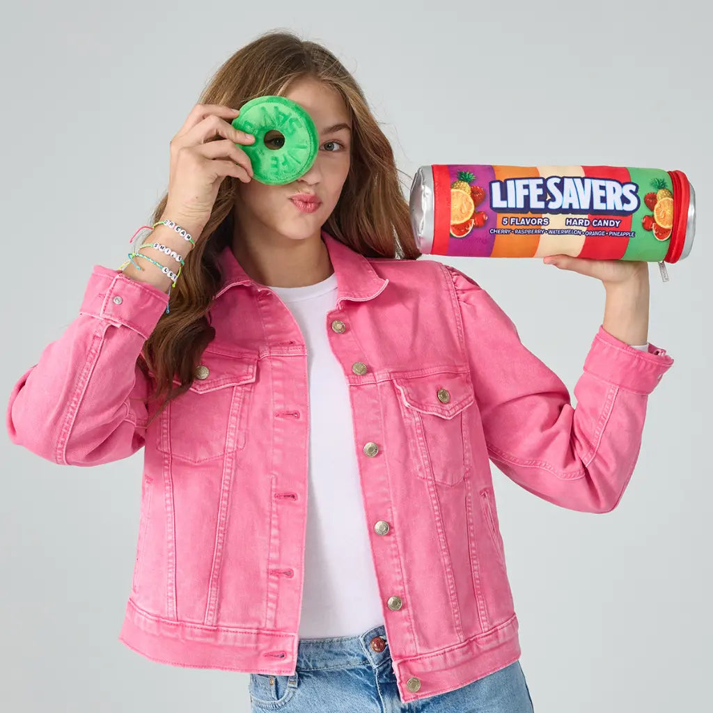 Lifesavers packaging plush