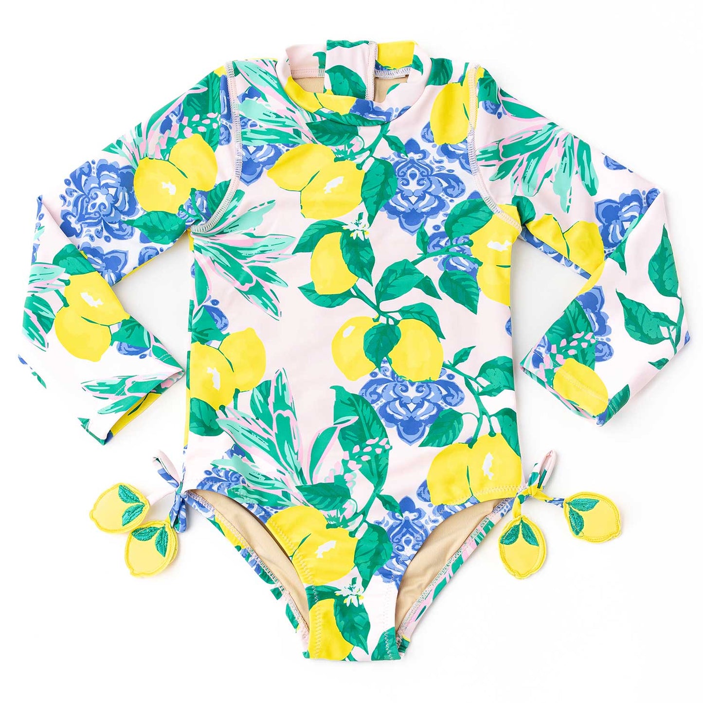 Santorini citrus l/s one piece