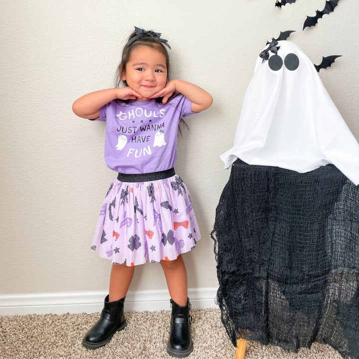 Spooky bows tutu