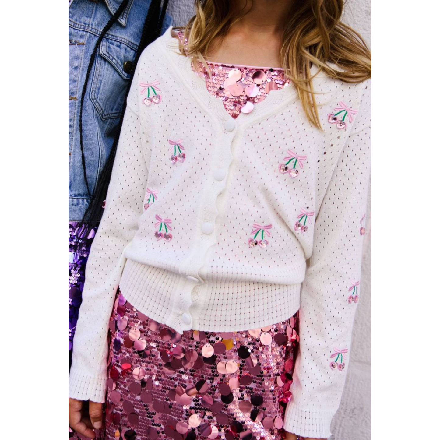 Cherry on top cardigan