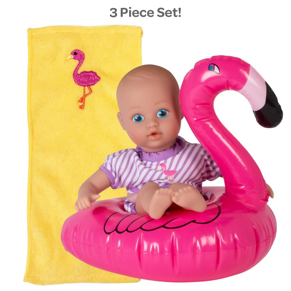 Splash time baby tot fun flamingo