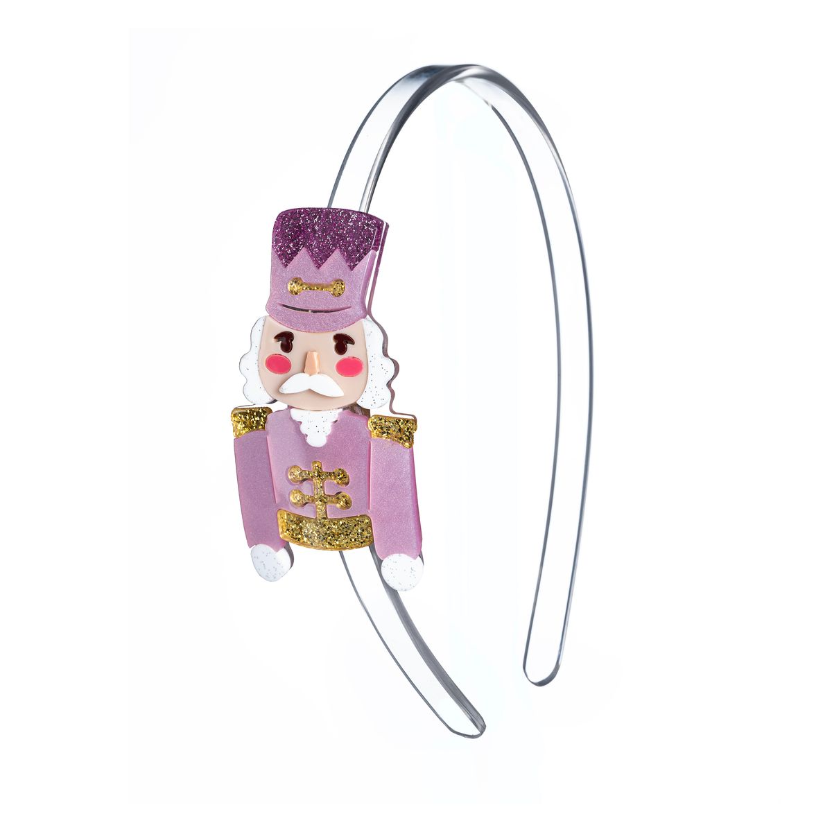 Pink nutcracker headband