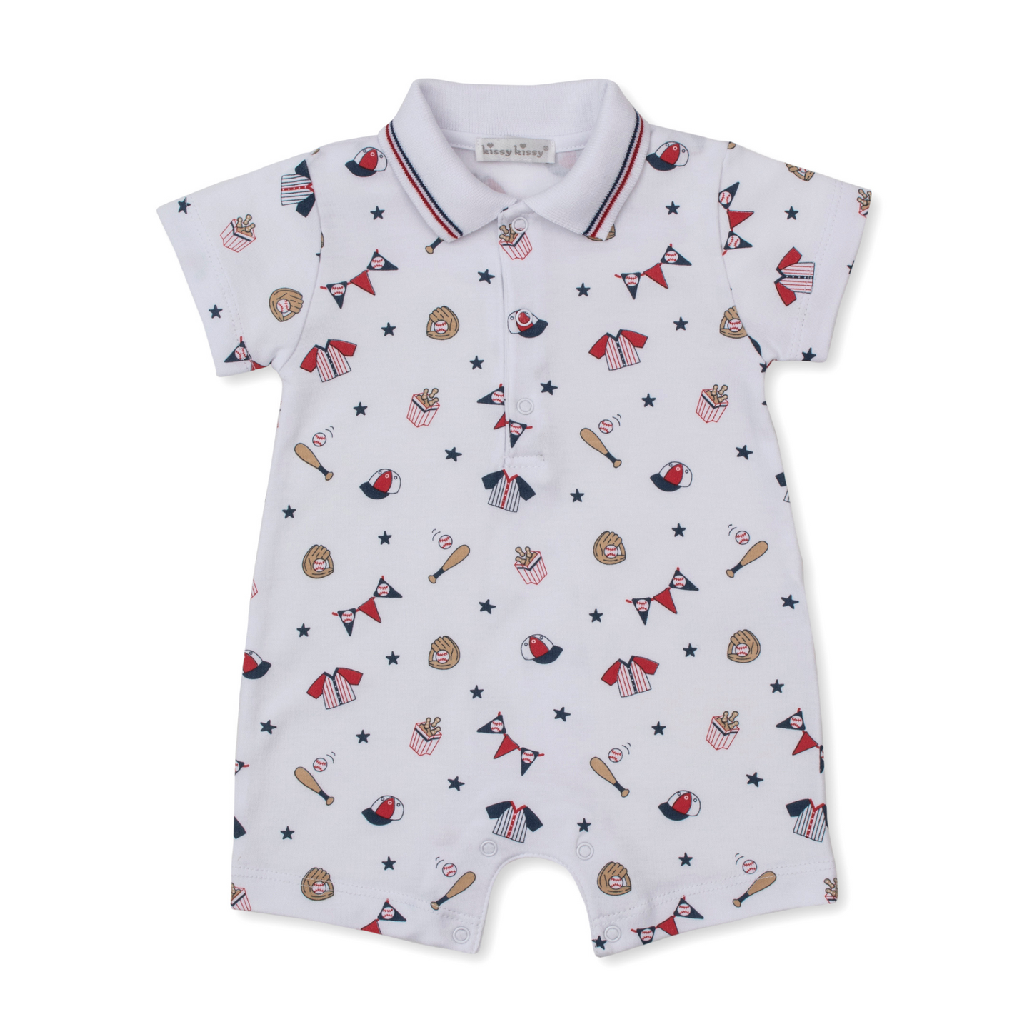 Fly ball short playsuit