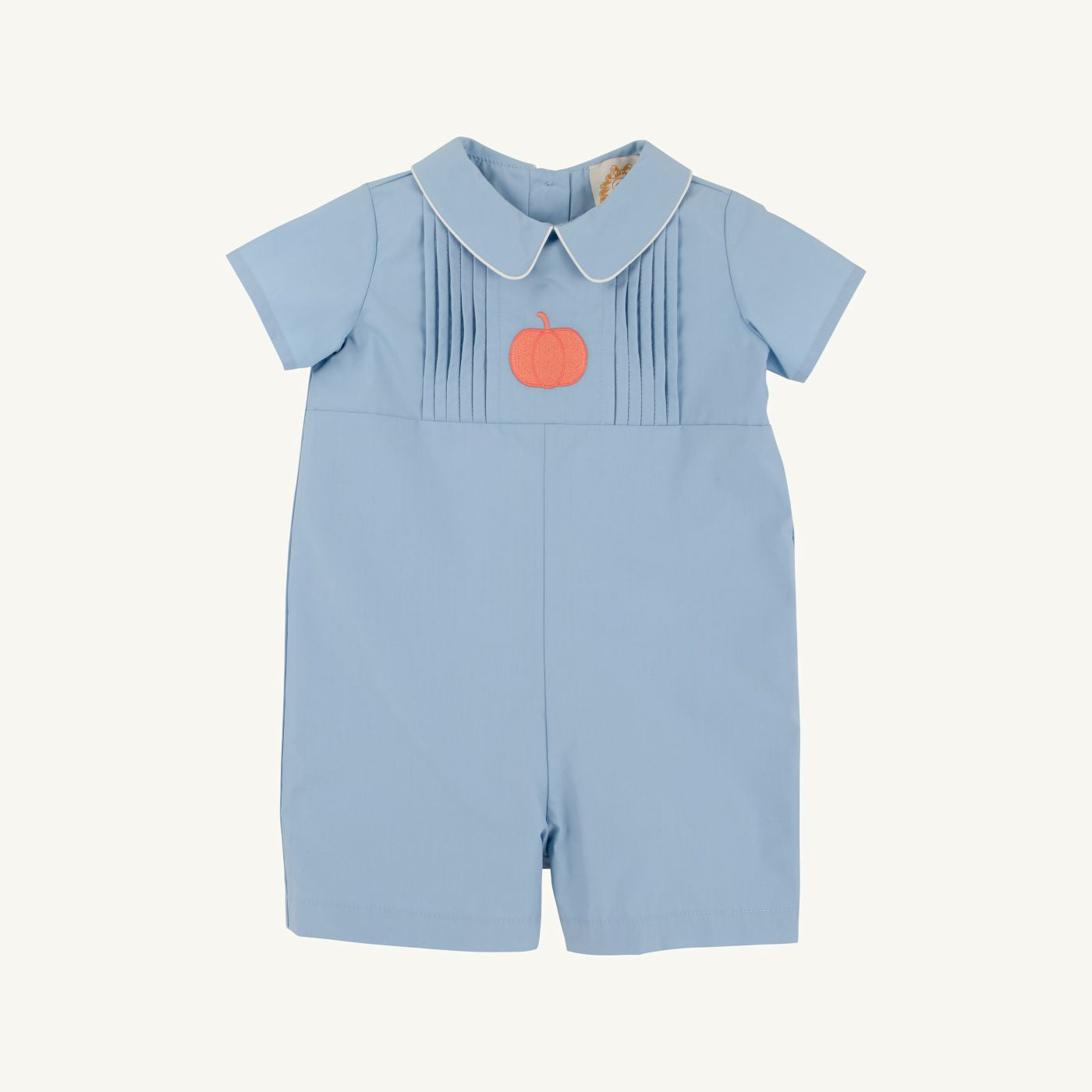 John hall s/s jon jon - pumpkin/barrington blue
