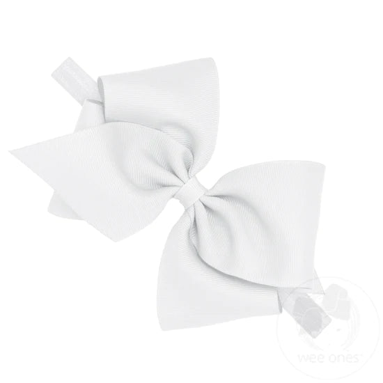 Grosgrain king bow baby headband