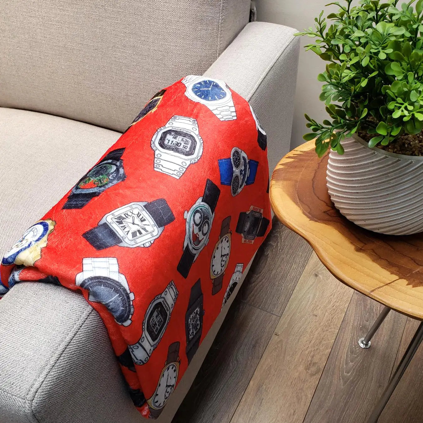 The watch collectors blanket