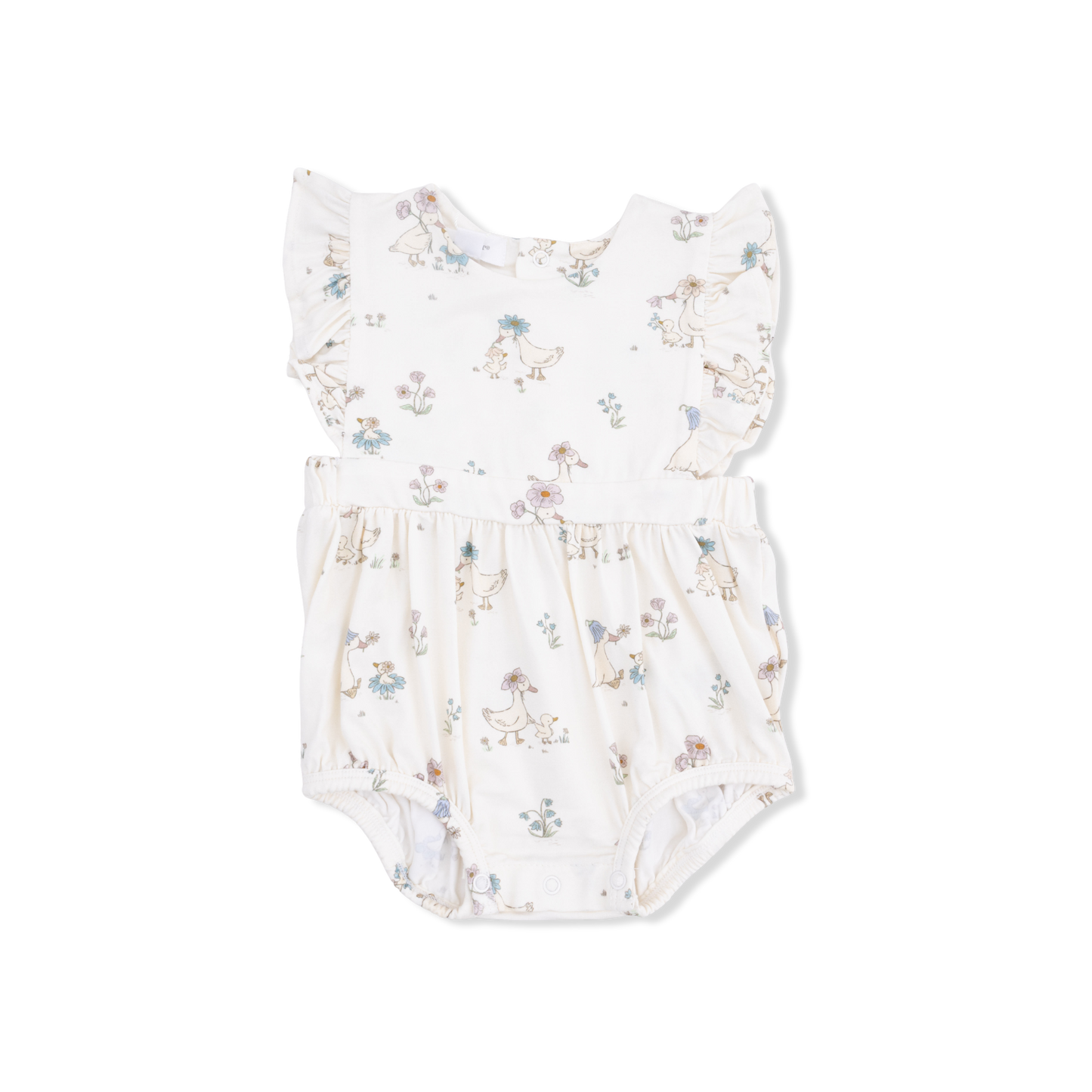 Flower ducklings sunsuit