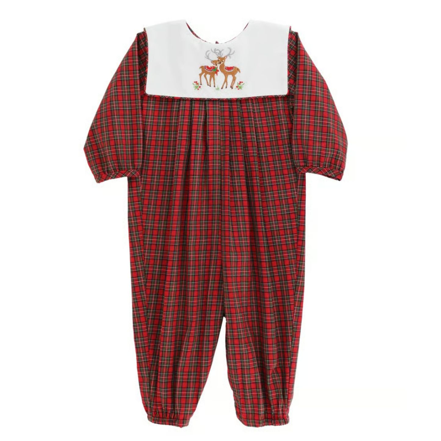 Reindeer plaid bub longall