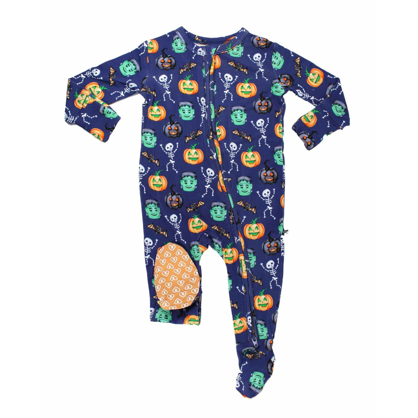 Victor zipper footie