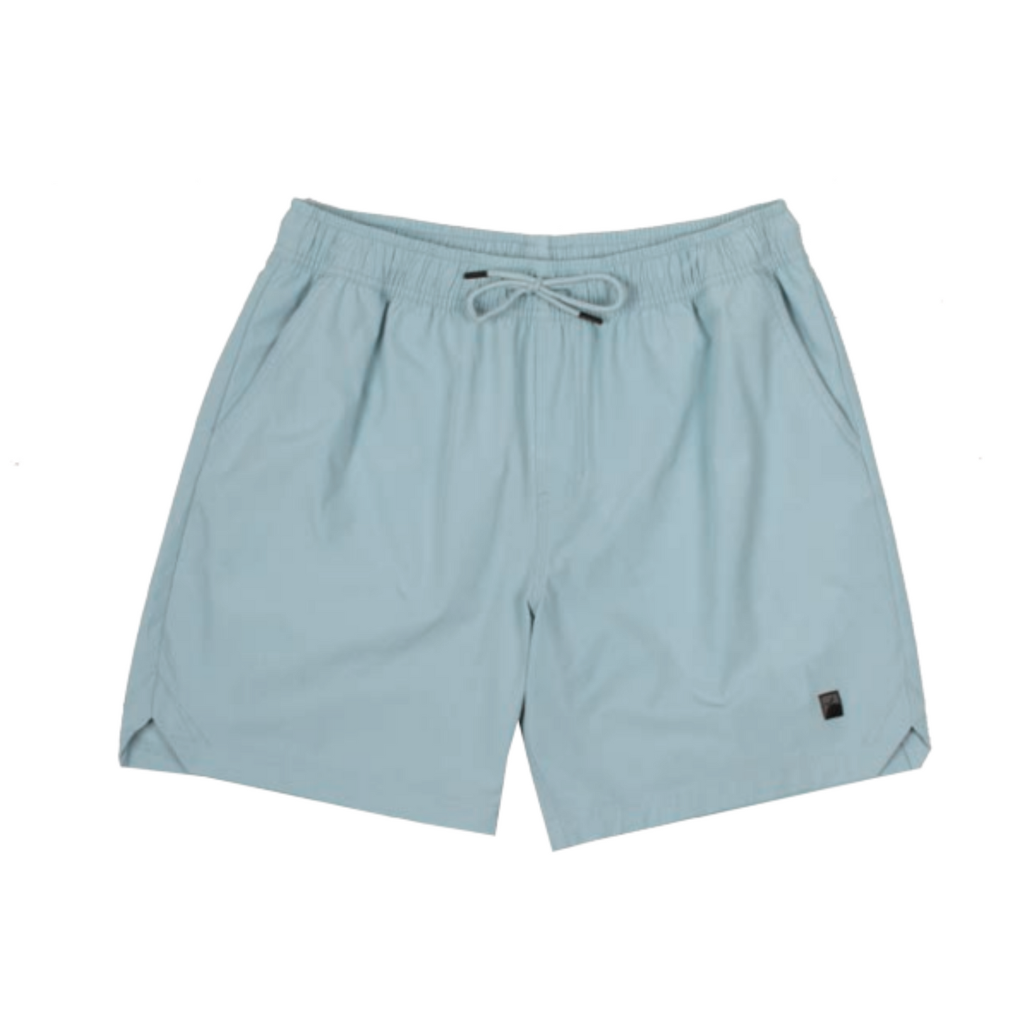 Gator athleisure shorts - light dusty blue