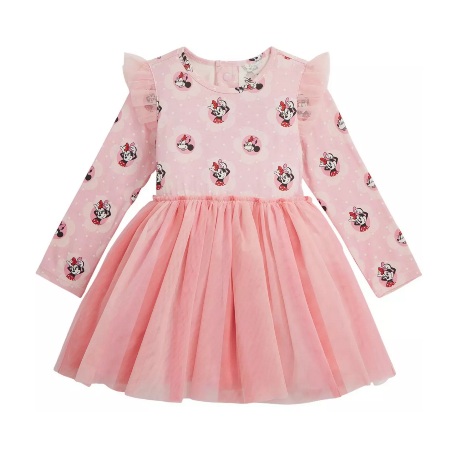 Minnie galentines day dress w. tutu skirt