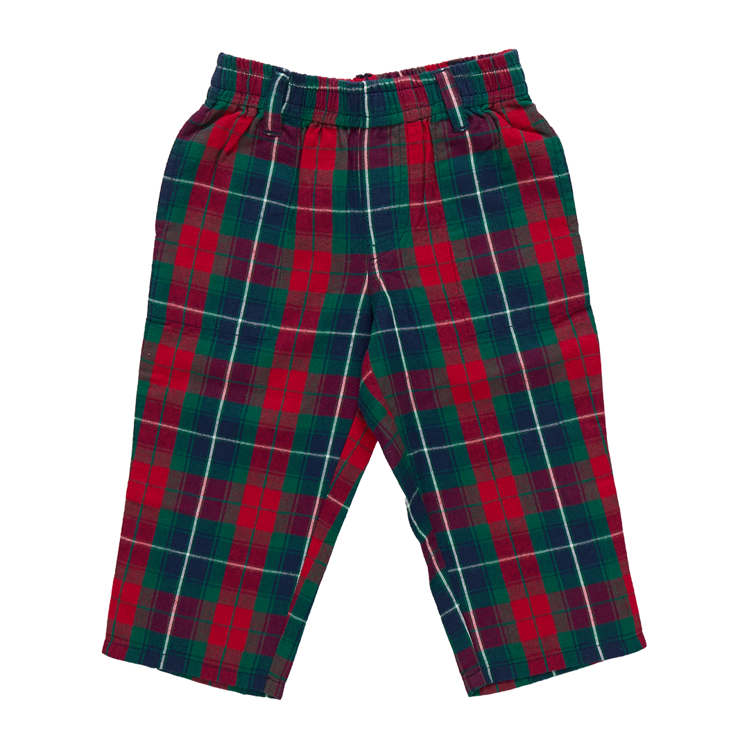 Jackson pant - red tartan