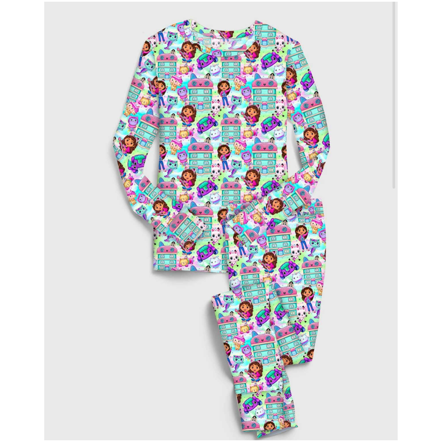 Remix drop doll house l/s pjs