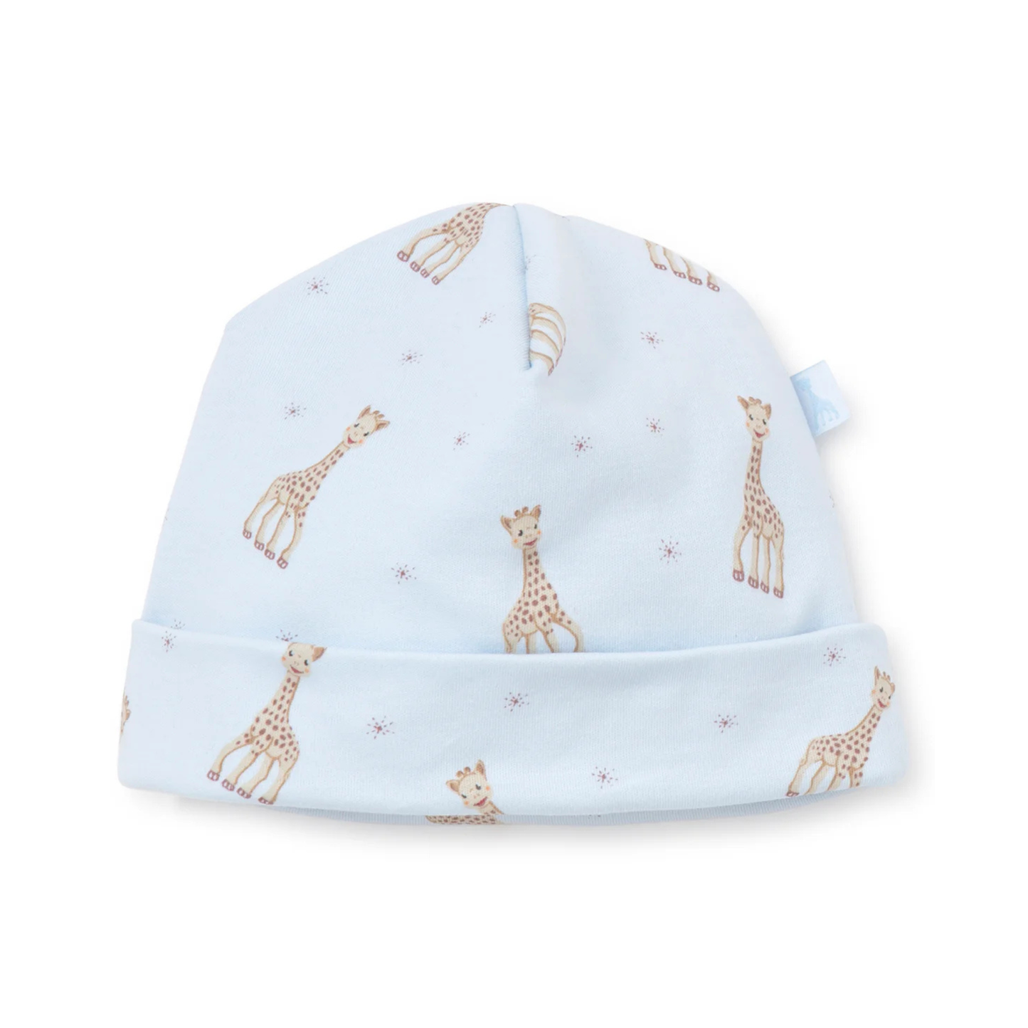Sophie la girafe hat - light blue