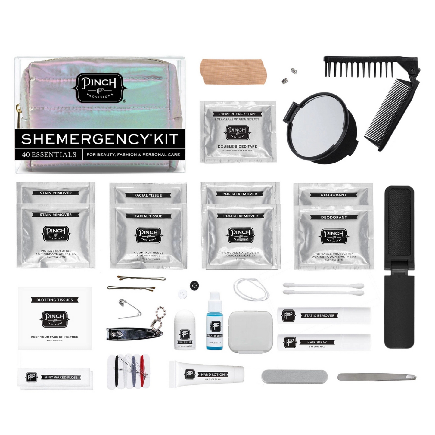 Pastel puffer shemergency kit - aura