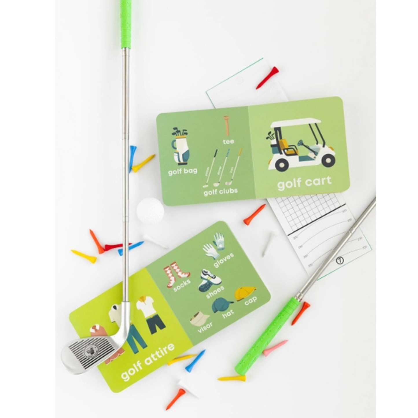 Golf baby board book