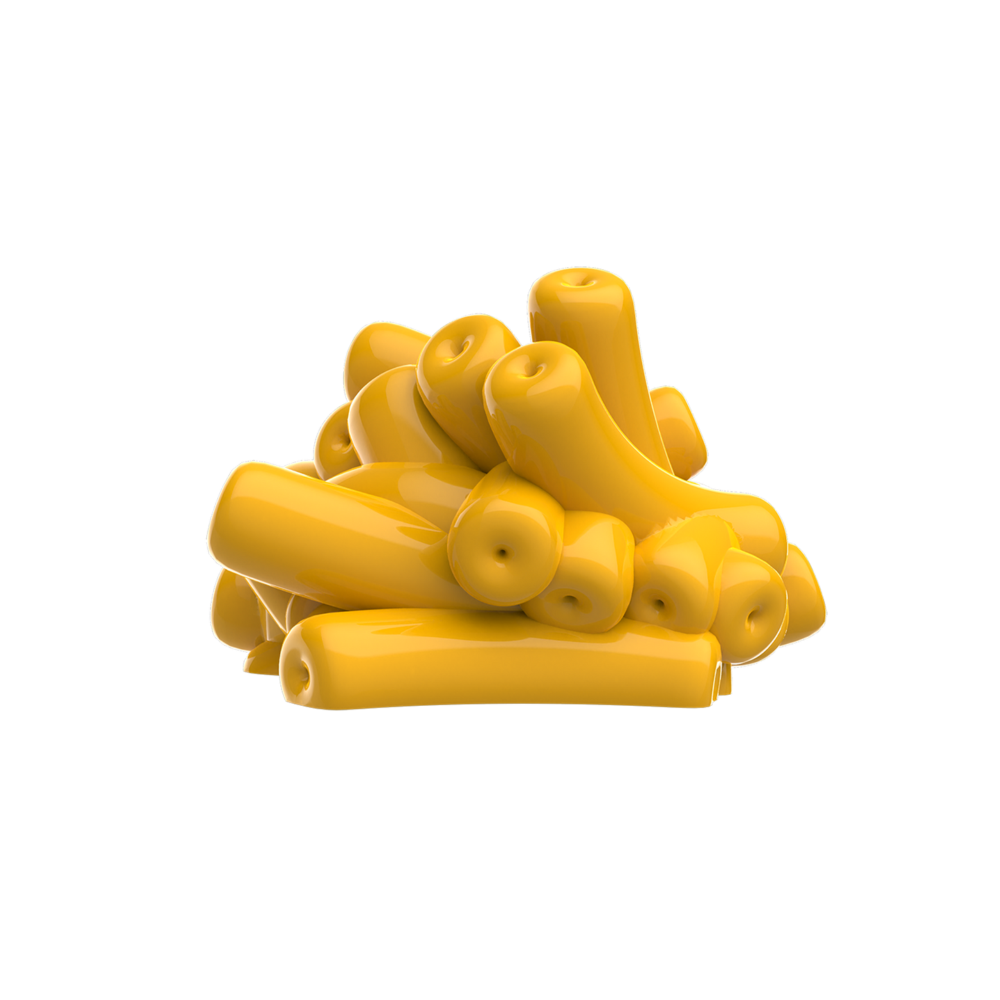 Mac & cheese squishi toy