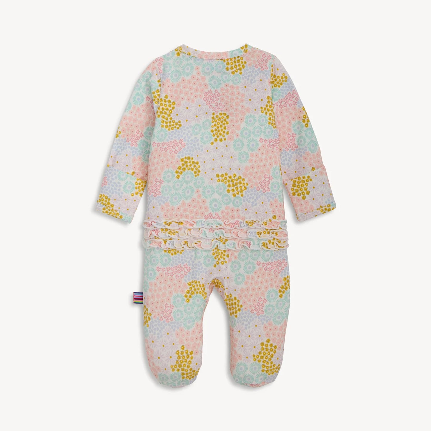 Harper ruffle footie