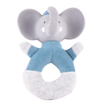 Alvin the elephant soft rattle