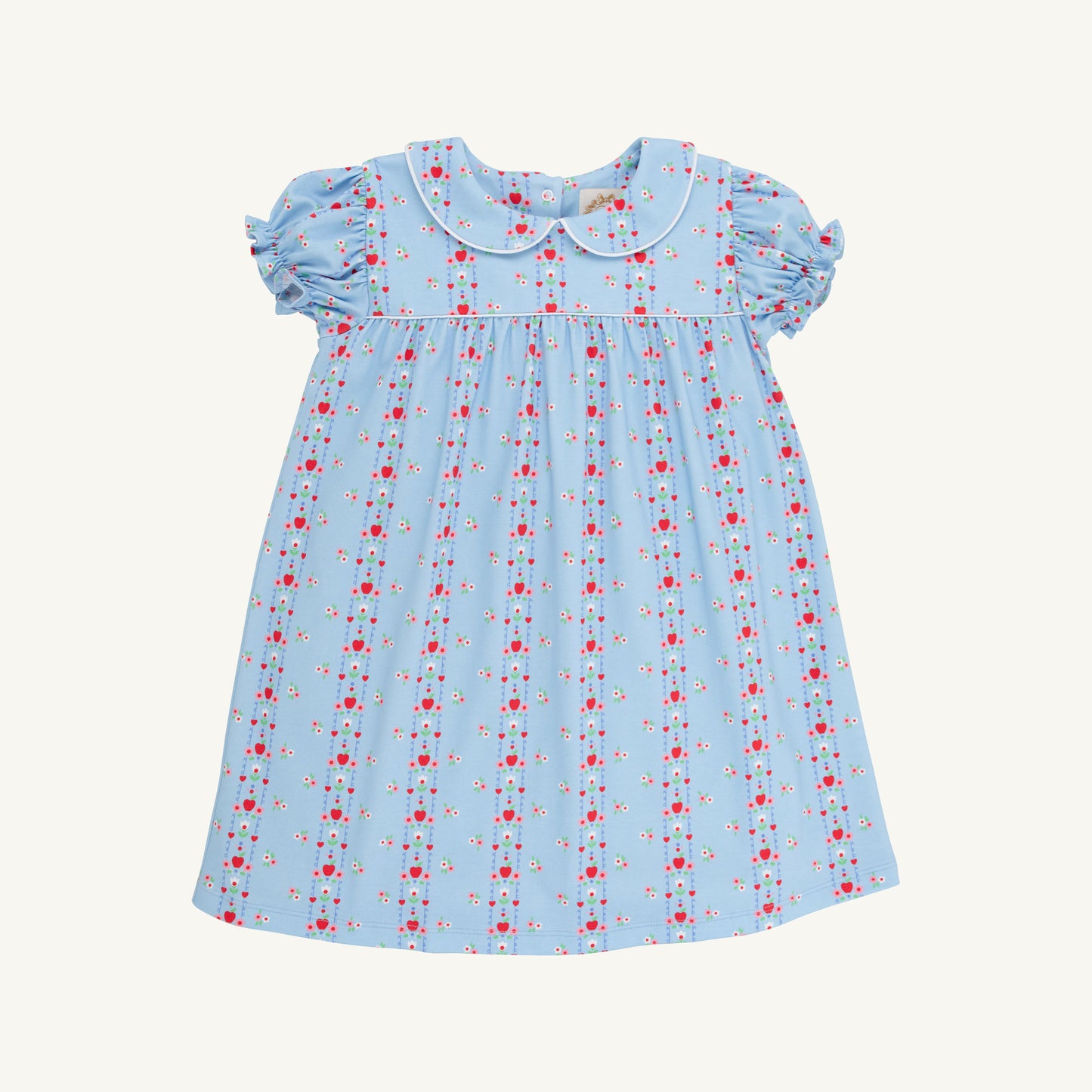 Holly day dress - first day flowers