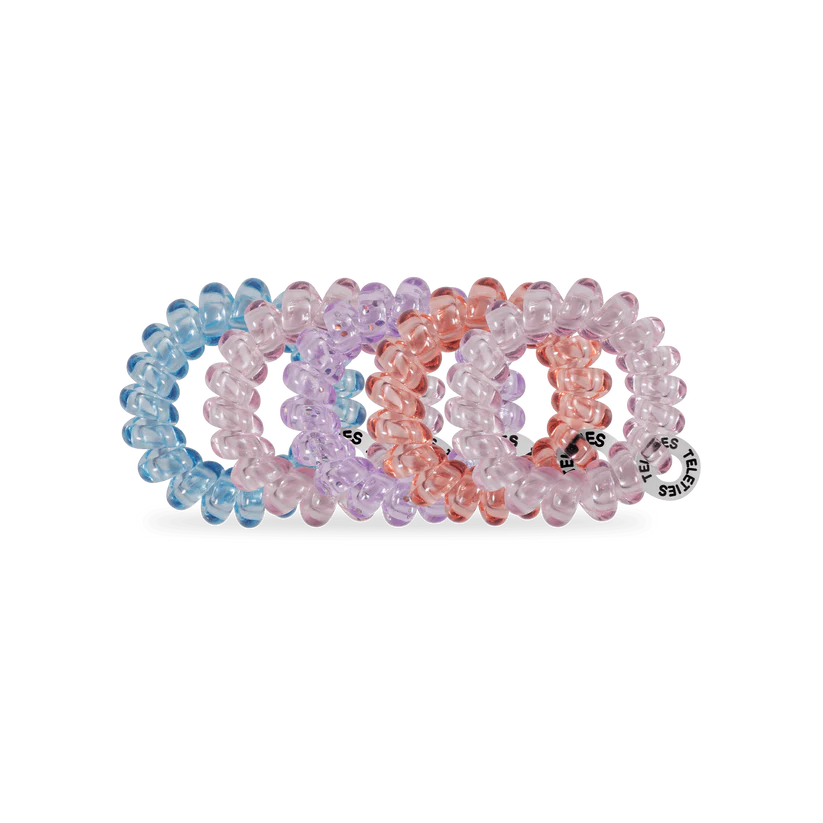 Sea glass tiny hair ties